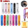 8/5ml Perfume Atomizer Portable Liquid Container For Cosmetics Traveling Mini Aluminum Spray Alcochol Empty Refillable Bottle