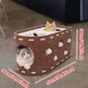 Cat House Cave Pet Toy Аксессуар Предотвращает повреждение мебели Износостойкая царапающая подкладка для