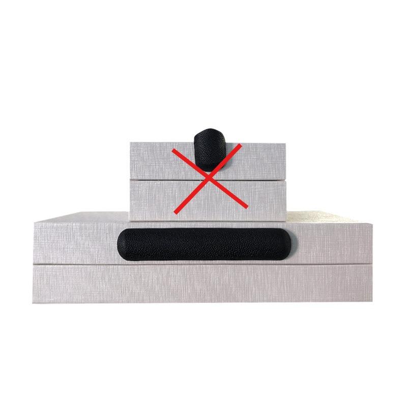 Шкатулка из скандинавской кожи для ювелирных изделий Модель комнаты Ящики для хранения Творческий роскошный орнамент Организация часов Дисплей Бусины Ювелирные аксессуары Упаковка