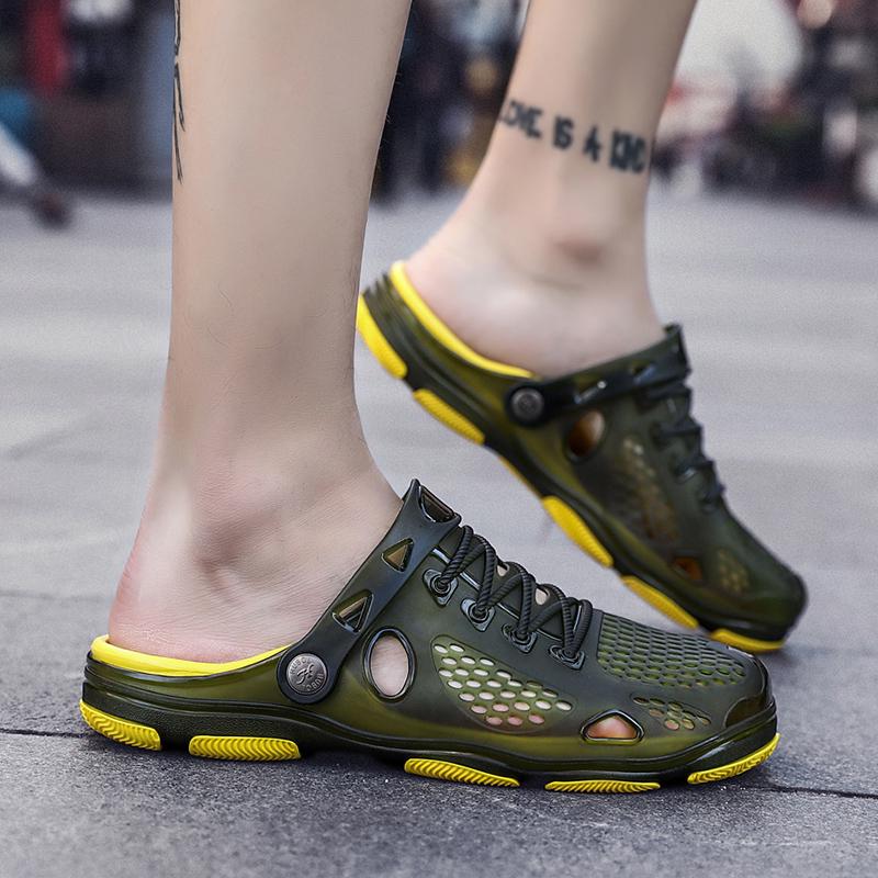 New Fashion Ultra Light Oversized Men's Shoes Sandals Beach Shoes