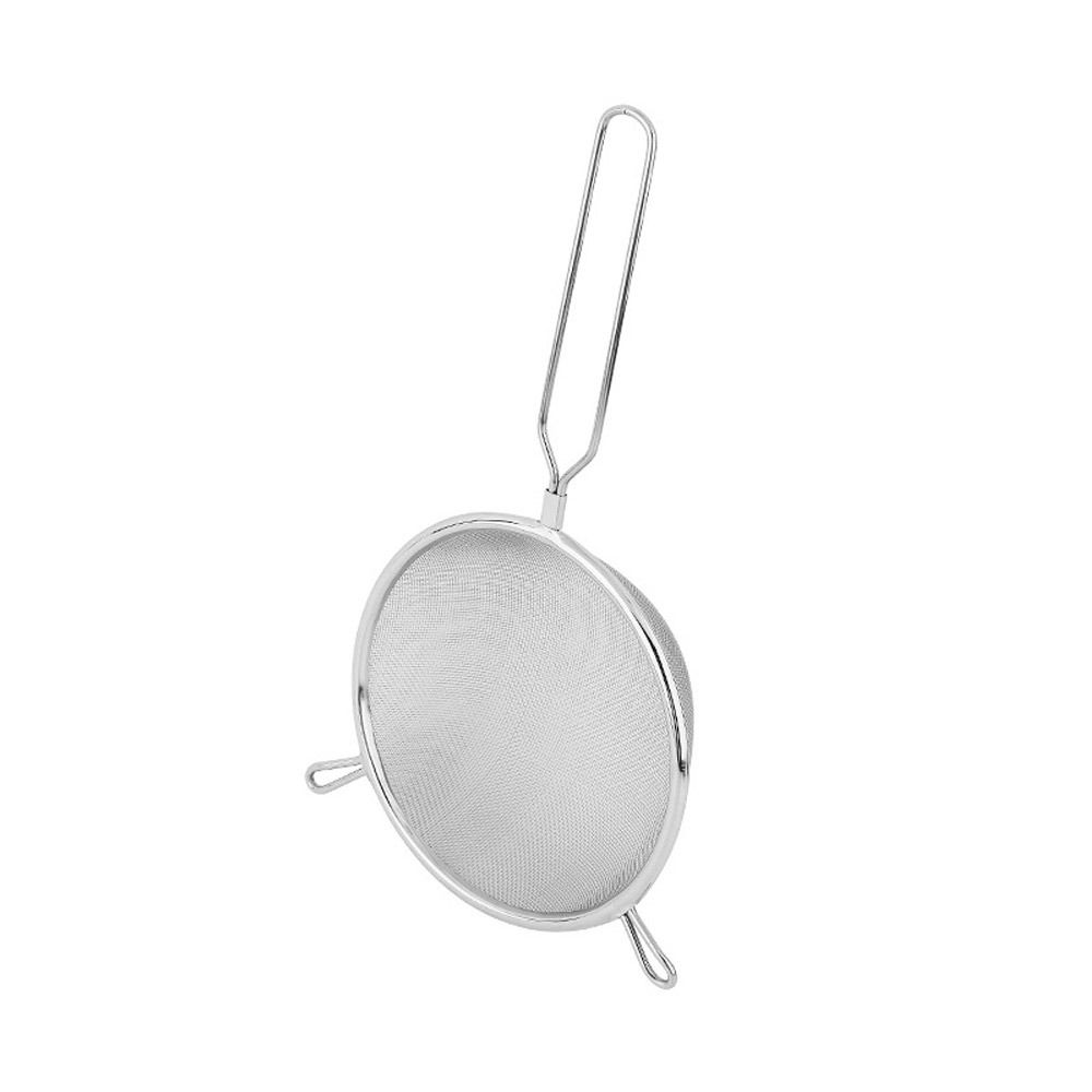 Ручка Сито с мелкой сеткой Сито из нержавеющей стали Прочное сито для муки Кухонные инструменты
