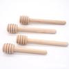 8/10/16Cm Long Handle Wood Honey Spoon Mixing Sticks Dipper Honey Extractor For Honey Jar Coffee Supplies Kitchen Tools
