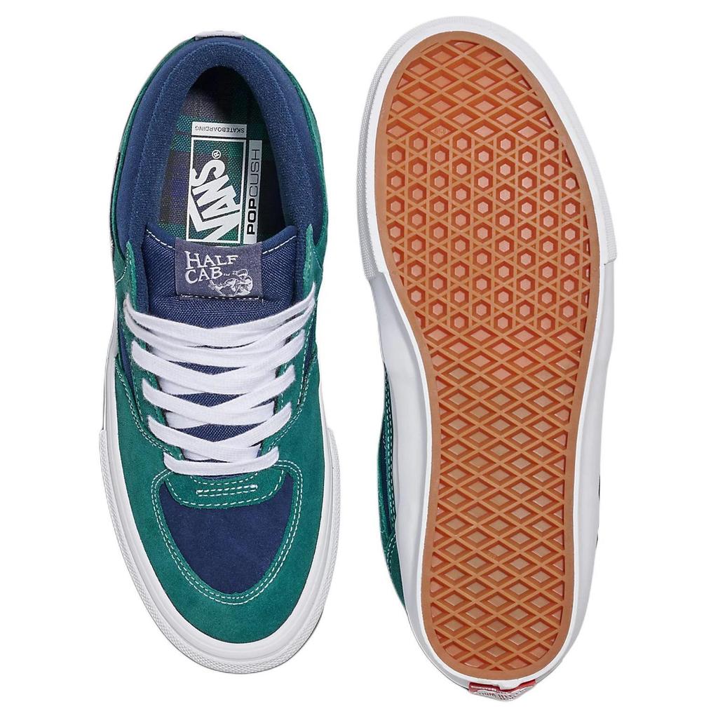 Vans Half Cab Low top Skateboard Shoes Unisex Green Blue VN0A2Z34BLG