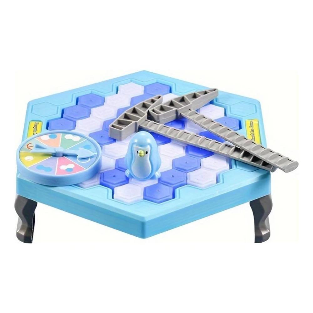 Игра «Спаси пингвина: спасение на льду» — развивающая игрушка для STEM-образования, способствующая сплочению родителей и детей, отлично подходит для семейного отдыха и помогает развлечься на вечеринке.