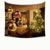 Christmas Tree Decoration Tapestry Wall Hanging Boho Hippie Cloth Fabric Large Tapestry Aesthetic Decorative Home Room Decor