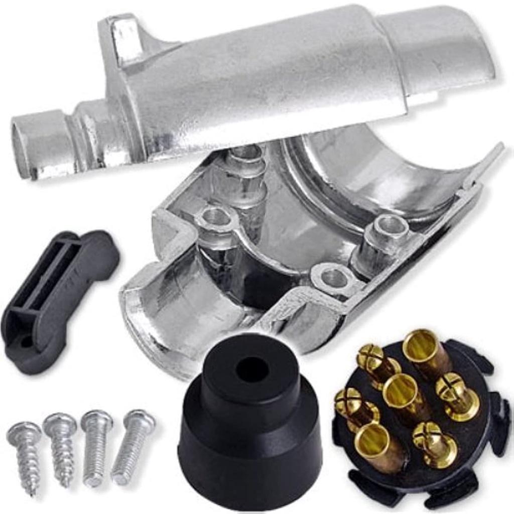 Металлический прицеп-фургон с 7-контактной вилкой для прицепа