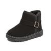 Children's Snow Boots Winter New Girls Fleece Warm Cotton Boots Boys Thickened Short Boots