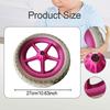 1 Pair Balance Bike Replacement Wheels Noise Reduction Bike Wheels for Outdoors Sports Cycling Replacement Accessories