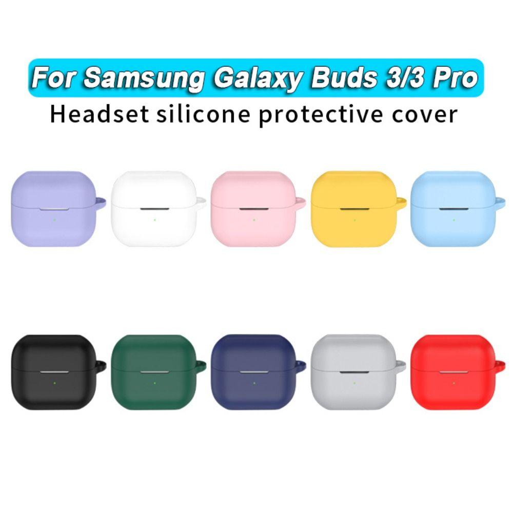Anti-Scratch Earphone Case Cover Silicone Protector for Samsung Galaxy Buds 3/3 Pro