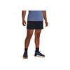 Under Armour Johnson Series Solid Color Elastic Waist Training Shorts Men Shorts Black 1380544-001