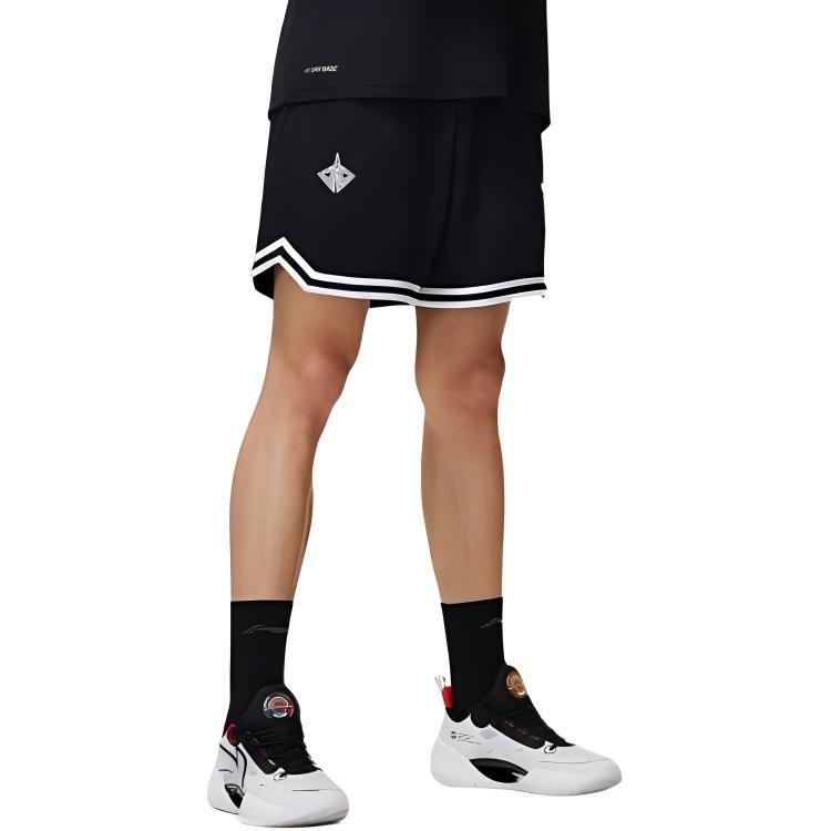Li Ning Коллекция Профессионального Баскетбола Баскетбольные Шорты Мужские Черные AAPT005-4