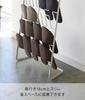 Yamazaki Slipper Rack, 10 Pairs, White, Approx. W43 x D18 x H74cm, Large Capacity, Slim, Product Number 2693