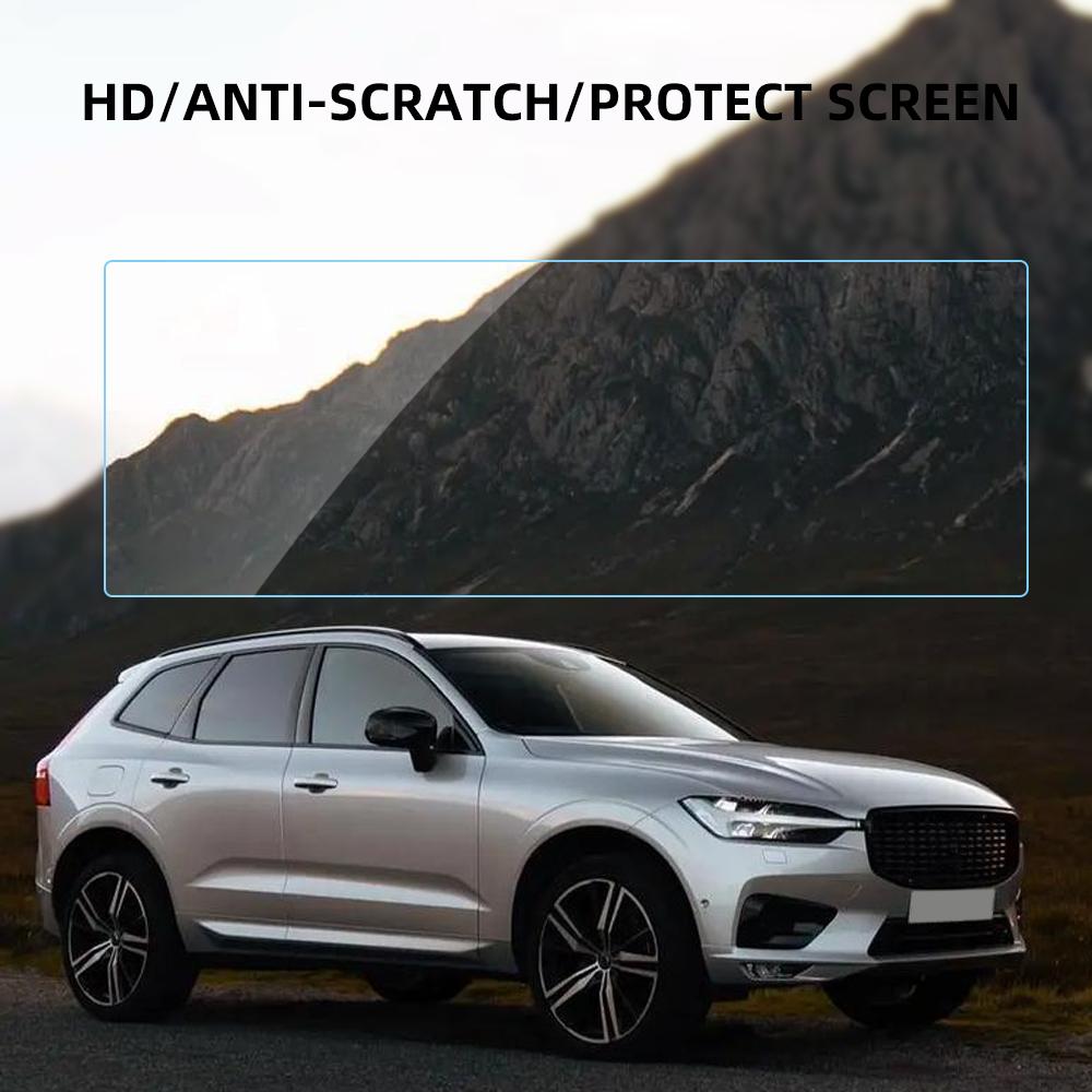 Закаленное Защитное Стекло для Заднего Экрана для Volvo XC40 XC60 XC90 V90 V60 2016-2021 Автомобильный Задний Экран Радио Защитная Пленка Аксессуары