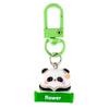 Cute Cartoon Panda Resin Keychain for Students - Perfect Schoolbag Pendant & Gift