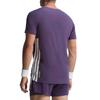 Adidas T Shirts Men's Purple Crew Neck Moderate JV7171