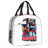 Custom Ufo Robot Grendizer Goldrake Mazinger Z Resuable Lunch Boxes Women Leakproof Thermal Cooler Food Insulated Lunch Bag Work