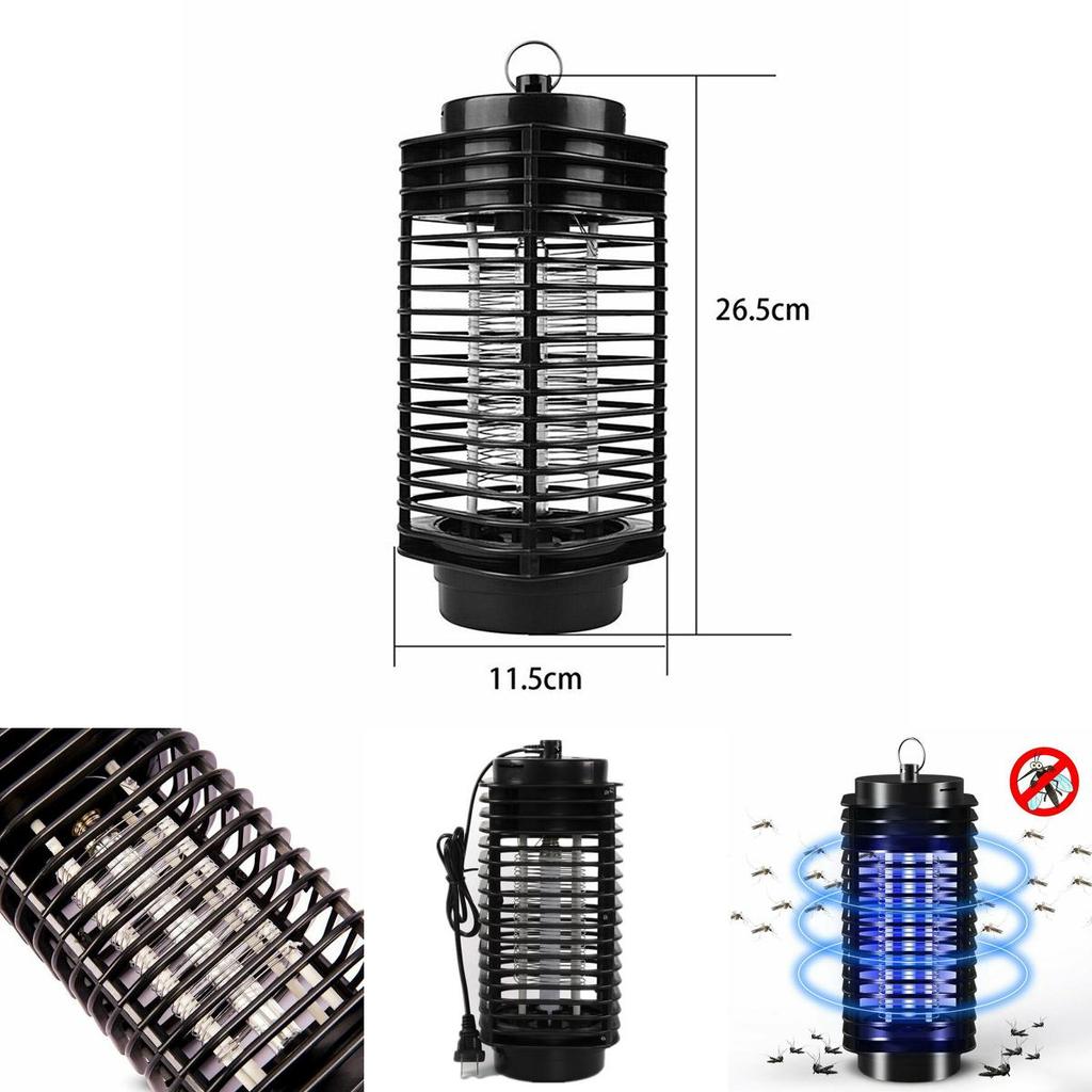 Электрическая ловушка для комаров и насекомых 110 В/220 В с лампой-ловушкой для использования в помещении и на открытом воздухе