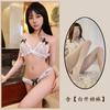 Sexy Lingerie Sexy Lace Bra Three-point Open Panties Uniform Seduction Suit Sweet Girl