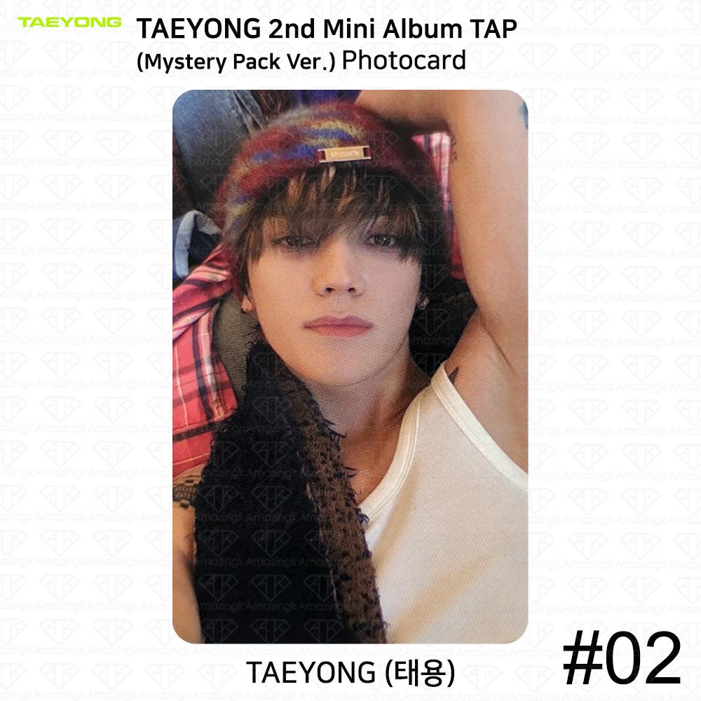 NCT TAEYONG 2-й мини-альбом TAP Официальная фотокарта Скрытая карта KPOP