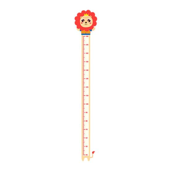 Kids Growth Chart Wall Sticker Bedroom Play Room Nursery Cartoon Animal Boys Girls Baby Height Measuring Ruler Decal