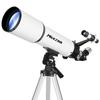 MEEZAA Astronomical Telescope for Astronomical 80mm Large Focal Astronomical Views High Refracting Astronomical Constellation Moon Smartphone True