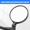 Bicycles Mirrors Bike Rearview Mirrors Adjustable Helmets Rearview Mirrors 360 Degree Rotatable Secure Rear View Mirrors