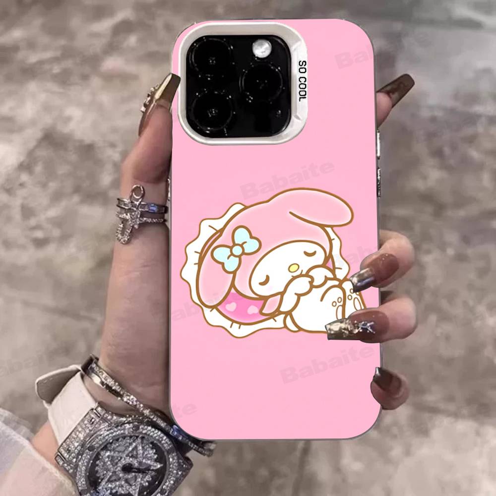 Милый Чехол Для Телефона M-My M-Melodys Для IPhone 17 16 15 14 13 Pro 12 11 Pro Max PLUS Цветная Задняя Крышка