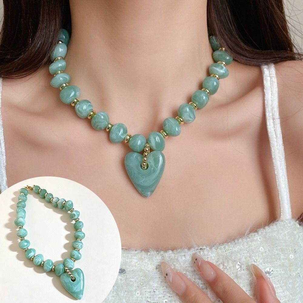 Bohemian Style Beaded Necklace Beads Pendant Jewelry New Women Jewelry Accessory Summer Beach