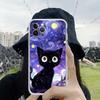 Чехол для мобильного телефона iPhone15 Mini, чехол для мобильного телефона Star Cat, окрашенный, устойчивый к падениям, для мобильного телефона, устойчивого к падениям.