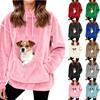 Women's Fashion Daily  Casual  Hoodie Long Sleeve Top