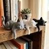 3D Printed Desk Cat Decorations Cute Decorative Cat Statues Sleeping Cat Ornament  Home Decoration