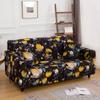 Printed Sofa Cover Stretch Couch Covers Loveseat Slipcovers for 2 Seater Cushion Couch Washable Living Room Furniture Protector