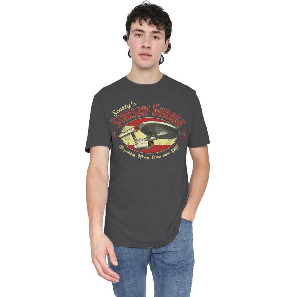 Star Trek Unisex Adult Scotty´s Garage T-Shirt