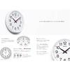 Seiko Clock Wall Clock, Office Type, Analog, White, KX623W
