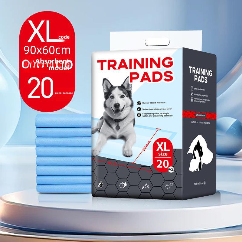 Bamboo Charcoal Pet Urine Pads - Thick, Deodorizing, Disposable, Absorbent Pet Diapers