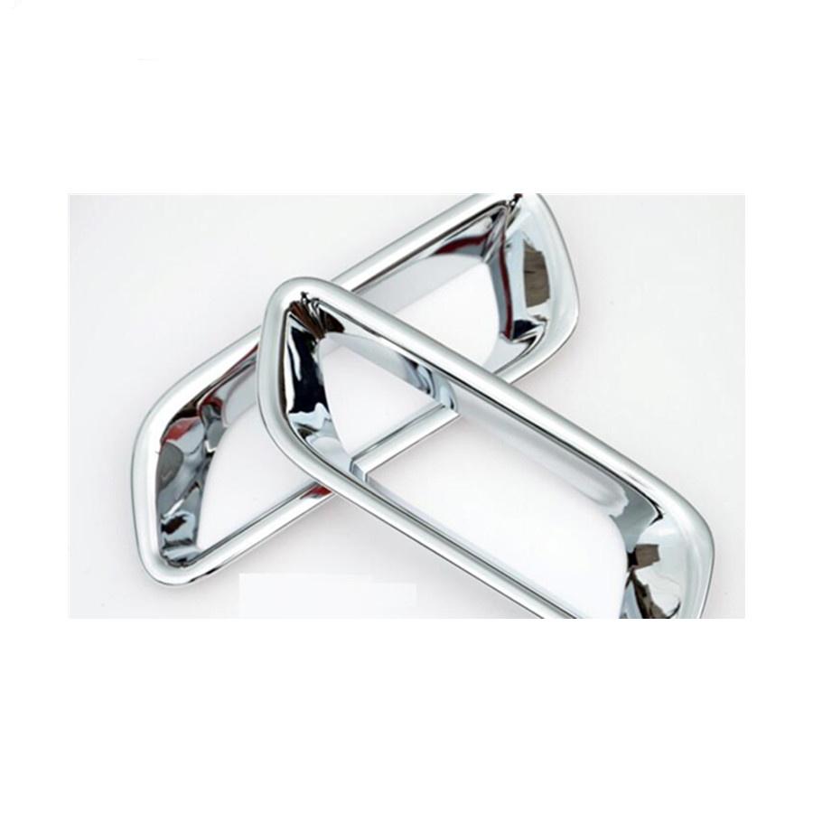 Высококачественный автомобильный Стайлинг, чехол из АБС-пластика, хромированный задний задний противотуманный фонарь, накладная рамка, аксессуары для su + ba + ru XV 2012 2013 2014 2015 2016 2 шт.