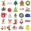 100 Christmas Cartoon Stickers, Christmas WaterproofDecoration, Guka Material, And Epoxy Resin Planner Stickers