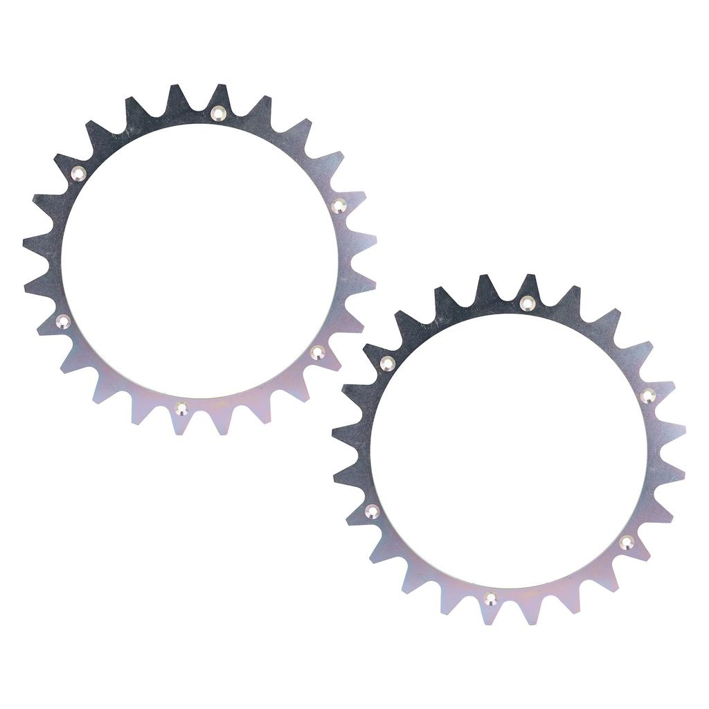 Шипы для роботизированной газонокосилки с винтами для металлических тяговых колес 225 мм для Worx Landroid WR153E