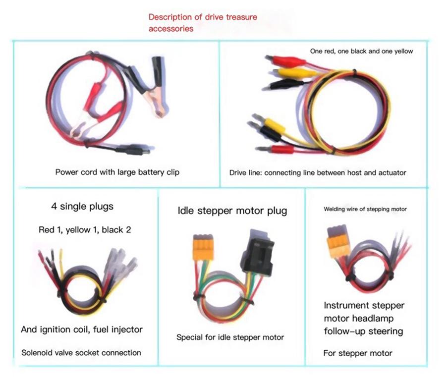 Автомобильный тестер катушек зажигания, обнаружение неисправностей привода двигателя топливной форсунки