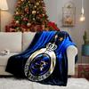 Club Brugge Fc Crest Throws Blanket Flannel Blankets Plush for Couch Bed Gifts for Men Women Travel picnic blanket Christmas fan gifts