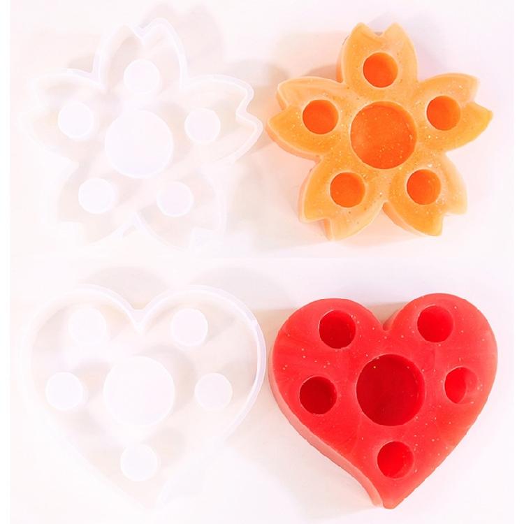 Силиконовая форма Форма для пористого подсвечника Форма для подставки под свечу Инструмент для изготовления ювелирных изделий