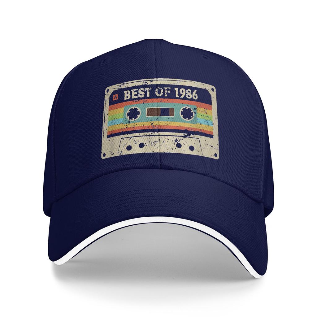 Gorra De Béisbol Casual De Verano La Mejor De 1986 Vintage Para Cumpleaños Número 40 Gorra Trucker Para Hombre Estilo Urban