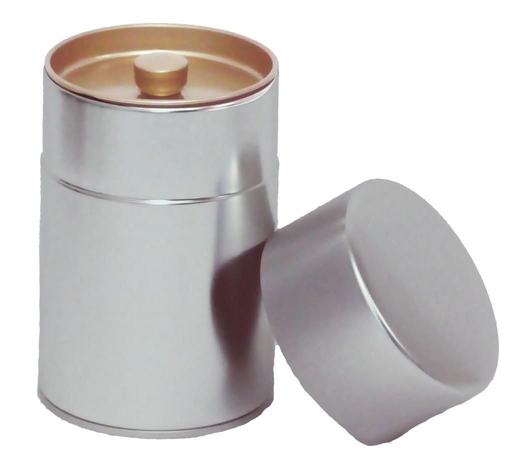 Kotodo Takahashi Seisakusho Tea Caddy, Fabric Tin, Long, 150g