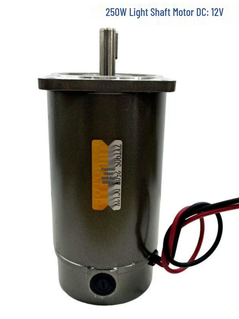 ZYT90S 250W Carbon Brush DC Motor 12V/24V/220V 1800/2800 RPM