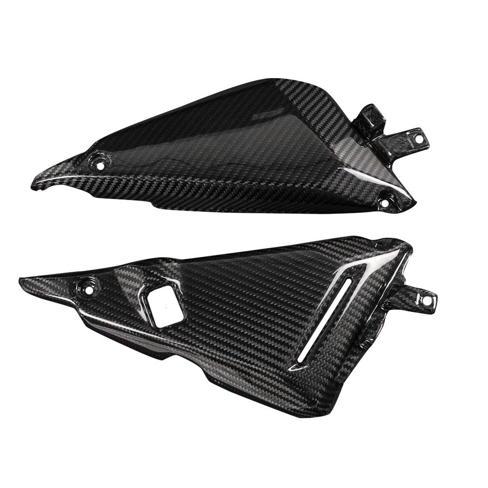 Carbon Fiber Under Seat Side Panel for Kawasaki Ninja 650, Suitable for Ages 14+