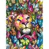 Full 5D Diy Diamond Painting Cartoon Animal Lion Mosaic Embroidery Cross Stitch Home Decor Handmade
