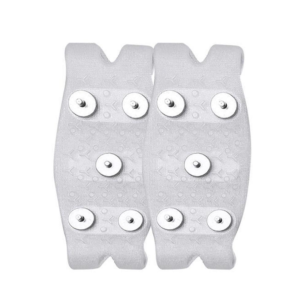 Кошки для скалолазания 5 шипов Ice Gripper Spike противоскользящие устойчивые к ходьбе зимние ботинки Wear B2P7