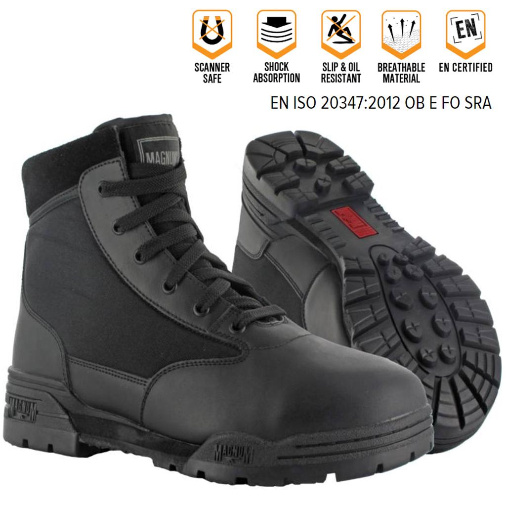 MAGNUM Classic Mid - мужские тактические ботинки черного цвета M800281-021 ОРИГИНАЛ