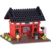 Kawada nanoblock NBH_115 Набор для сборки Здание Ворот Грома 150 деталей Образовательная игрушка