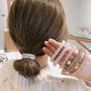 3pcs/set Crystal Pearl Beads Elastic Bands Scrunchies Hair Accessories Women Ponytail Holder Headwear
